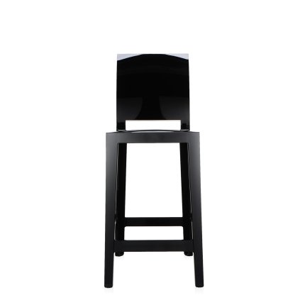 Scaun inalt Kartell One More Please design Philippe Starck, 65cm, negru