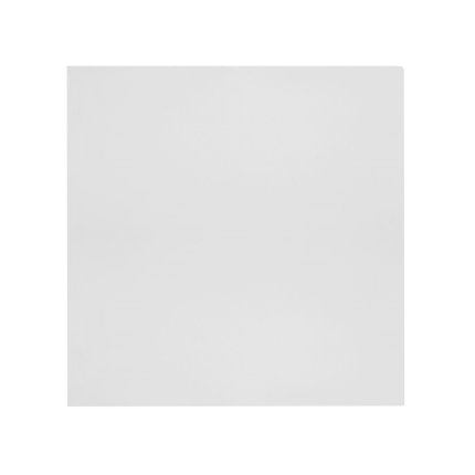 Masuta Kartell Bubble, design Philippe Starck,51.5x51.5cm, hx41.5cm, alb zinc