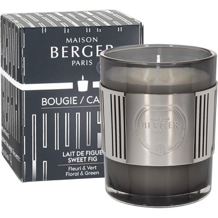 Lumanare parfumata Berger Amphora Noir Lait de Figue 180g