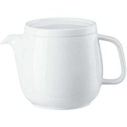 Vas servire ceai Arthur Krupp Neve 0.7 litri, d 12cm, alb