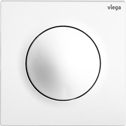Clapeta actionare urinal Viega Visign for Style 20, alb alpin