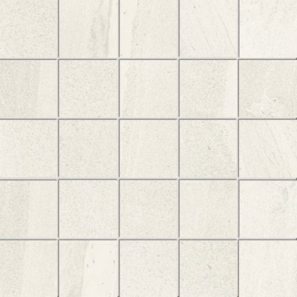 Mozaic Iris Pietra di Basalto 5.5x5.5, 30x30cm, Bianco