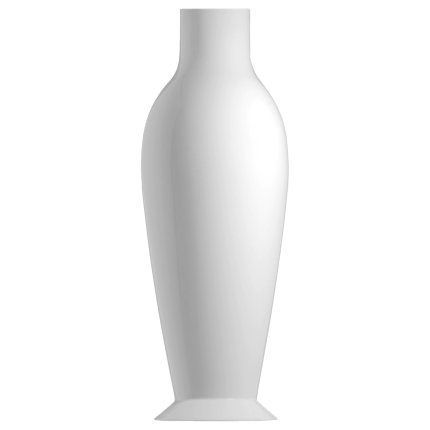 Vaza Kartell Misses Flower Power design Philippe Stark & Eugeni Quitllet, h164cm, alb lucios