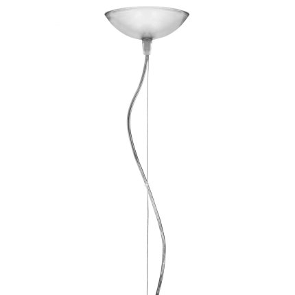 Suspensie Kartell FL/Y design Ferruccio Laviani, E27 max 15W LED, h33cm, transparent