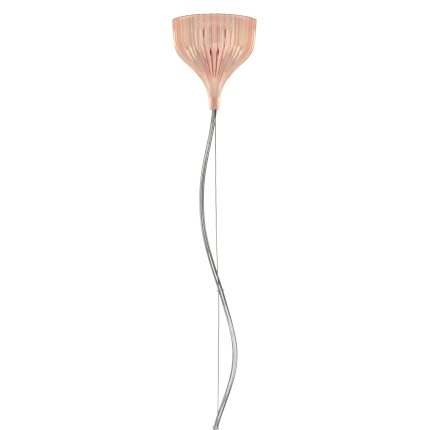 Suspensie Kartell Ge' design Ferruccio Laviani, E27 max 70W, h37cm, roz transparent