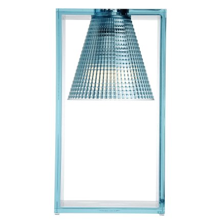 Veioza Kartell Light Air design Eugeni Quitllet, 32x17x14cm, bleu transparent