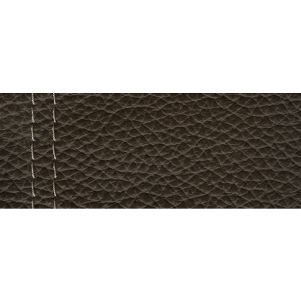 Canapea de colt extensibila Softaly U264 orientare stanga, tapiterie piele Sulmona maro A005