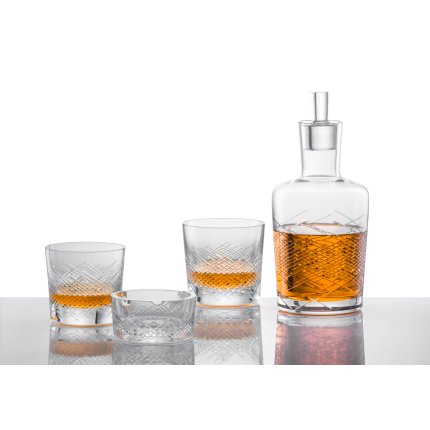 Carafa whisky Zwiesel Glas Bar Premium No.2, design Charles Schumann, handmade, 500ml