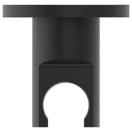 Conector FixFit Ideal Standard Ideal Rain Round cu agatatoare de dus, negru mat