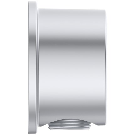 Conector FixFit Ideal Standard Ideal Rain Round, argintiu mat