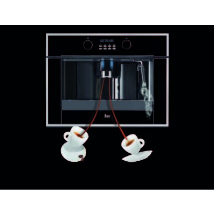 Espressor automat incorporabil Teka CLC 855 GM pompa 15 bari, rasnita cafea, auto- curatare, inox anti-pata/cristal negru