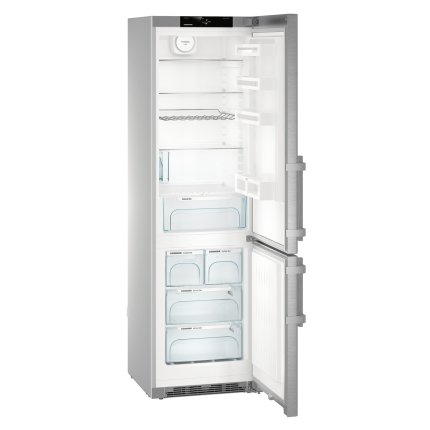 Combina frigorifica Liebherr Comfort CNef 4845 NoFrost, 366 litri, clasa D, Silver