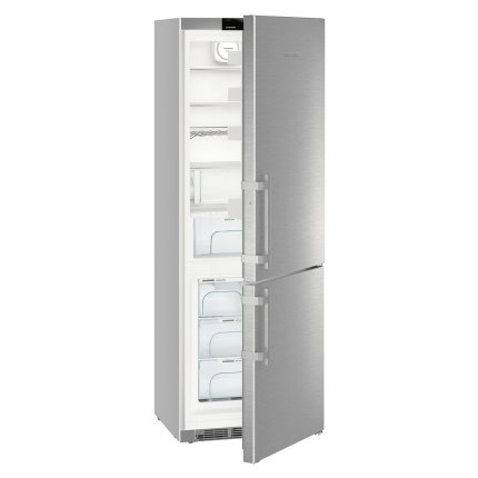 Combina frigorifica Liebherr Comfort CNef 5745 NoFrost, 411 litri, clasa D, Silver