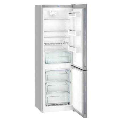 Combina frigorifica Liebherr Comfort CNPel 4313 NoFrost, 310 litri, clasa D, Silver