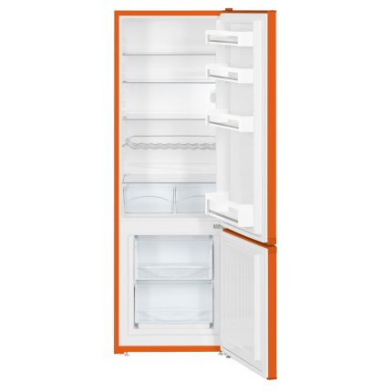 Combina frigorifica Liebherr Comfort CUno 2831 SmartFrost, 265 litri, clasa F, NeonOrange