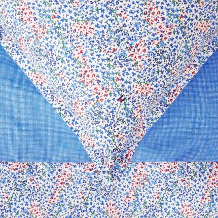 Fata de perna Tommy Hilfiger Mini Floral 65x65cm, Blue