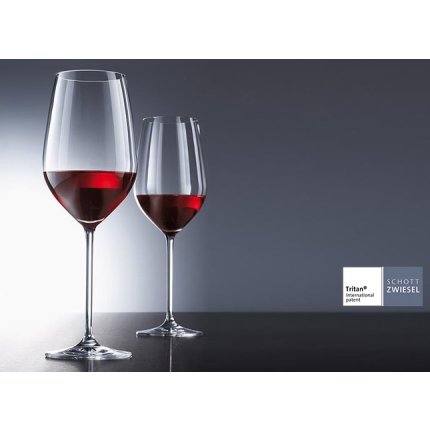 Set 6 pahare vin rosu Schott Zwiesel Fortissimo Bordeaux, cristal Tritan, 650ml