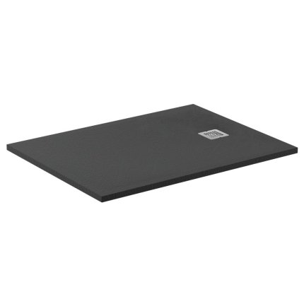 Cadita de dus dreptunghiulara Ideal Standard Ultra Flat S 120x80 cm Ideal Solid, negru