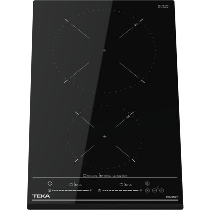 Plita inductie incorporabila Teka IZC 32310 MSP BK cu 2 zone, 30cm, Multislider TouchControl