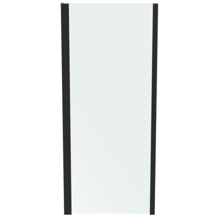 Perete fix Ideal Standard Connect 2 85cm, sticla 6mm tratata IdealClean, profil negru mat