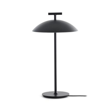 Veioza Kartell Mini Geen-A, design Ferruccio Laviani, LED 1.5W, h36.5cm, negru