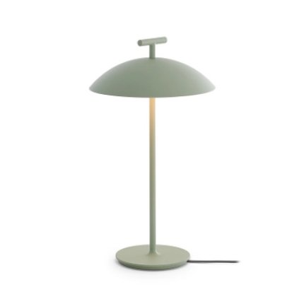 Veioza Kartell Mini Geen-A, design Ferruccio Laviani, LED 1.5W, h36.5cm, verde