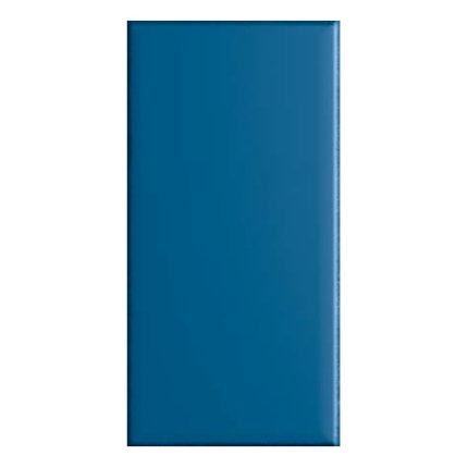 Faianta Iris Lol 10x20cm, 7mm, blue glossy