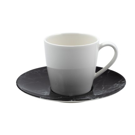Farfuriuta pentru ceasca de cafea like. by Villeroy & Boch Marmory Black 16cm