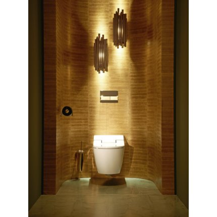 Vas WC suspendat Duravit ME by Starck, 57x37cm, pentru capac cu functie bideu SensoWash
