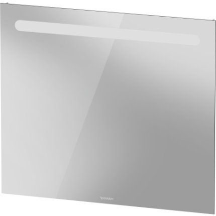 Oglinda cu iluminare LED Duravit No.1, 80x70cm, IP44, alb mat