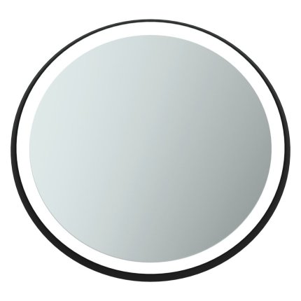 Oglinda rotunda Ideal Standard Conca 65cm, rama metalica si iluminare LED