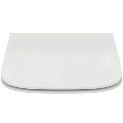 Capac WC Ideal Standard I.Life B slim cu inchidere lenta, glazura HY Smartguard, alb