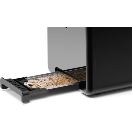 Prajitor de paine Bosch TAT3P423 DesignLine, compact, 2 felii, negru