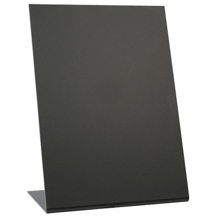 Set 3 table de scris Securit Vertical L A5 21,5x15x8,5cm, negru