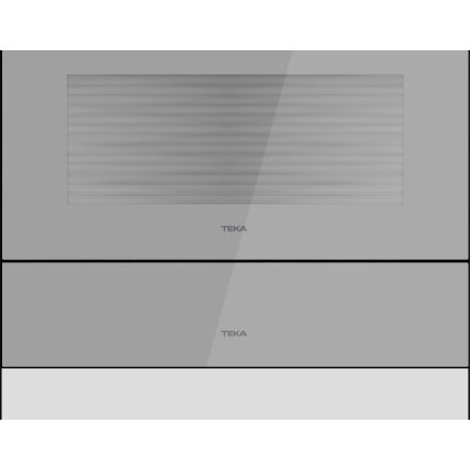 Panou frontal pentru aparat de vidat Teka KIT VS 1520 GS SM Steam Grey / Infinity Glass
