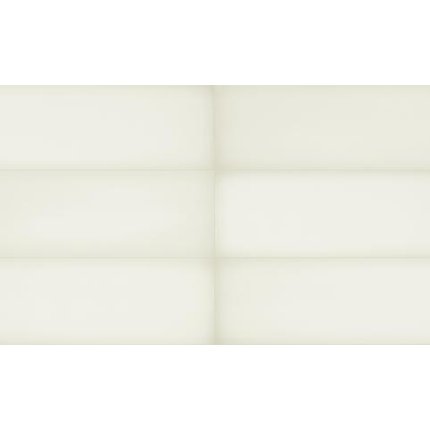 Faianta rectificata Iris Slide 10x30cm, 7mm, White