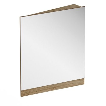 Oglinda de colt Ravak Concept 10° 55x75x15cm, dreapta, nuc inchis