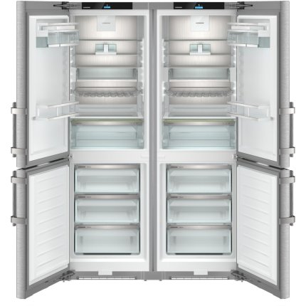 Combina frigorifica Side-by-Side Liebherr Prime XCCsd 5250 NoFrost, 662 litri, SDB ready, clasa D, inox antiamprenta