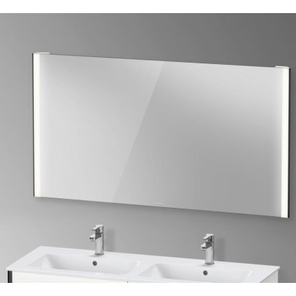 Oglinda cu iluminare LED Duravit XViu 142x80cm, senzor, IP44, negru mat