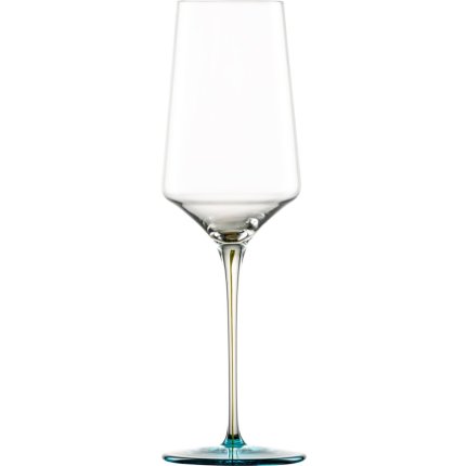 Pahar vin spumant Zwiesel Glas Ink, handmade, cristal Tritan, 400ml verde