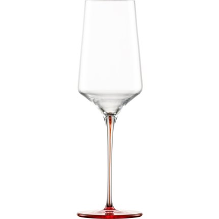 Pahar vin spumant Zwiesel Glas Ink, handmade, cristal Tritan, 400ml rosu antic