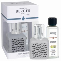 Lampi catalitice & Accesorii Set Maison Berger lampa catalitica Glacon Zebra cu parfum Terre Sauvage