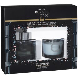 Difuzoare parfum Set Berger mini Duo Olympe cu difuzor parfum 80ml + lumanare parfumata 80g Exquisite Sparkle