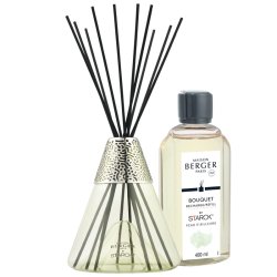 Cadouri pentru orice ocazie Difuzor parfum camera Berger Bouquet by Starck Vert cu parfum Peau d'Ailleurs