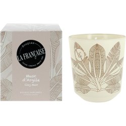 Lumanari & Parfumuri ambient Lumanare parfumata La Francaise Voyages Interieurs Beige Musc d'Argile 200 g