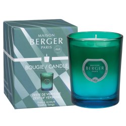 Default Category SensoDays Lumanare parfumata Berger Dare Bleu & Vert Zeste de Verveine 180g