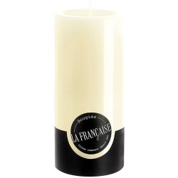 Lumanare La Francaise Colorama Cylindre d 7cm, h 15cm, 75 ore, ivoire