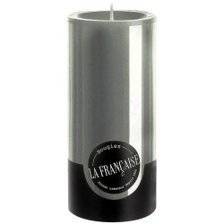 Default Category SensoDays Lumanare La Francaise Colorama Cylindre d 7cm, h 15cm, 75 ore, gri