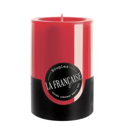 Craciun - Dining Lumanare La Francaise Colorama Cylindre Timeless d 7cm, h 10cm, 50 ore, rosu