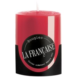Set 20 lumanari votiv La Francaise Colorama, d38mm, h5cm, 10 ore, rosu
